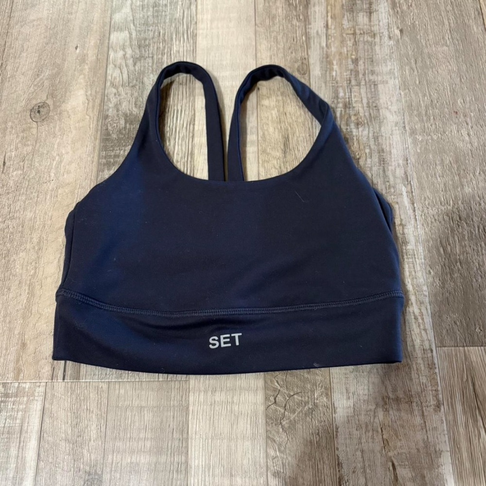 SET Active Dark Blue Sports Bra